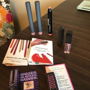 Sephora goodies for lips and lashes